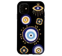 Curse Protection All Seeing Evil Eye Black Phone Case for iPhone 11