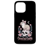 Cursed But Cuddly Capybara Roses Case for iPhone 13 Pro Max