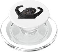 Cursed Cat Meme Dank Meme Cursed Angry Weird Cat Meme PopSockets PopGrip for MagSafe
