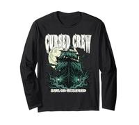 Cursed Crew SAIL OR BE Sailed Halloween Pirate Theme Long Sleeve T-Shirt