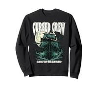 CURSED CREW SAIL OR BE SAILED Halloween Pirate Theme Sweatshirt