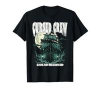 Cursed Crew SAIL OR BE Sailed Halloween Pirate Theme T-Shirt