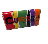 Cursed - Halloween Novelty themed funny Chocolate Bar gift. For Birthdays, Christmas, Valentines, Anniversary, Easter, Mothers Day & Fathers Day (One Size, White Chocolate)