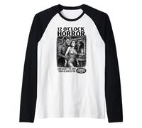 Cursed Romance Vol. 9 - Vintage Werewolf Horror Comic Retro Raglan Baseball Tee