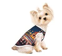 CursedCarnival Pet Breathable Sleeveless T-shirt M for Small Dogs and Cats Soft, Lightweight, Stylish