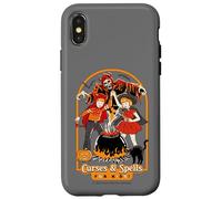 Curses & Spells For Kids Halloween Retro Funny Adult Humor Case for iPhone X/XS