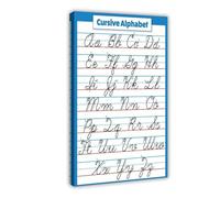 Cursive-ABC-Alphabet-Poster-Teaching-poster-a-must-have-for-teachers_879ce21a-6bba-4f09-a988-45d3c4523d52.f74d734fd2e5dad2fd7e5e9da60b8748 Canvas Poster Wall Art Decor Print Picture Paintings for Livi