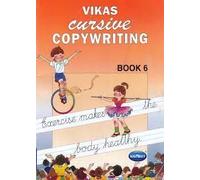 CURSIVE COPYWRITING BOOK 6 - Workbook for Kids: Learn, and Practice the Alphabet