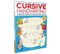 Cursive Handwriting - Capital Letters: Practice Workbook For Children
