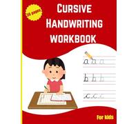 Cursive Handwriting Workbook for Kids: A to Z Tracing and Writing Practice with Activities | Beginner Friendly | 8.5 x 11 Workbook