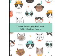 Cursive Handwriting Workbook for Kids / Cahier d’Écriture Cursive - Alphabet A-Z, Lettre, Chiffres et formes à Tracer | Apprends l’écriture cursive - Livre éducatif bilingue 4-8 ans