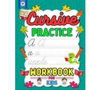 Cursive Practice Workbook for Kids 6-8 Years: Master Cursive Writing with Fun and Engaging Exercises (Blue Bow Books Educational Series: Premium ... for Toddlers and Kids 3-8 years old)