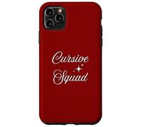 Cursive Squad Handwriting Teacher Writing Club Collective Case for iPhone 11 Pro Max