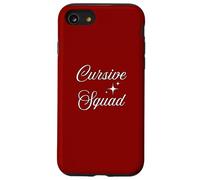 Cursive Squad Handwriting Teacher Writing Club Collective Case for iPhone SE (2020) / 7/8