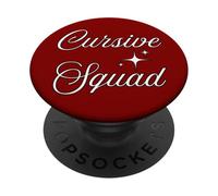 Cursive Squad Handwriting Teacher Writing Club Collective PopSockets Adhesive PopGrip