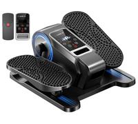 CURSOR FITNESS Under Desk Elliptical Machine, Cross Trainers with 14 Level Speeds, Pedal Exerciser with Manual & Auto Mode for Home Office