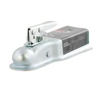 CURT 25138 Straight Tongue Trailer Coupler for 3-Inch Channel, 2-In Hitch Ball, 3,500 lbs