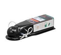 CURT 25471 QuickPin No-Latch Trailer Coupler for 2-Inch Hitch Ball, 2-1/2-In Channel, 3,500 lbs