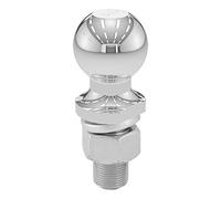 CURT 40038 Chrome Trailer Hitch Ball, 12,000 lbs, 2-Inch Diameter, 1 x 2-1/4-Inch Shank