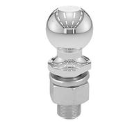 CURT 40078 2-5/16-Inch Chrome Trailer Hitch Ball, 15,000 lbs, 1-1/4 x 2-5/8-Inch Shank, Packaged