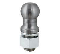CURT 40089 Raw Steel Trailer Hitch Ball, Gooseneck, 30,000 lbs, 3-Inch Diameter, 2 x 3-1/4-Inch Shank