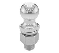 CURT 40090 Chrome Trailer Hitch Ball, 10,000 lbs, 2-Inch Diameter, 1-1/4 x 2-5/8-Inch Shank