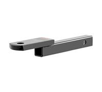 CURT 45019 Class 1 Trailer Hitch Ball Mount, Fits 1-1/4-Inch Receiver, 2,000 lbs, 3/4-Inch Hole, 1-1/4-In Drop, 5/8-Inch Rise