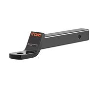 CURT 45260 Class 3 Trailer Hitch Ball Mount, Fits 2-Inch Receiver, 7,500 lbs, 1-Inch Hole, 2-In Drop, 3/4-Inch Rise