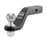 CURT 45332 Trailer Hitch Mount with 2-5/16-Inch Ball & Pin, Fits 2-Inch Receiver, 15,000 lbs, 4-Inch Drop