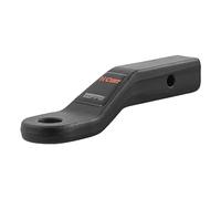 CURT 45340 Forged Trailer Hitch Ball Mount, Fits 2-Inch Receiver, 17,000 lbs, 1-1/4-Inch Hole, 2-In Drop, 1-Inch Rise