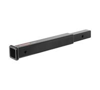 CURT 45796 18-Inch Long Trailer Hitch Extension for 2-Inch Receiver, 3,500 lbs, Black