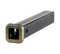 CURT 49512 1-1/4-Inch x 12-Inch Weld-On Raw Steel Trailer Hitch Receiver Tube