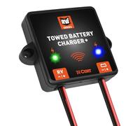 CURT 52204 RVibrake Towed Battery Charger Plus for Flat Towing