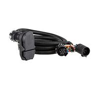 CURT 56003 7-Foot Vehicle-Side Truck Bed 4-Pin, 7-Pin Trailer Wiring Harness Extension, Select Chevrolet, Dodge, Ford, GMC, Nissan, Ram, Toyota