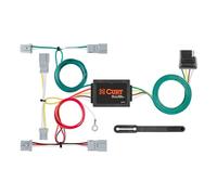 CURT 56011 Vehicle-Side Custom 4-Pin Trailer Wiring Harness, Select Civic, Fit, Accord w/o LED Taillights, Mazda 3, CX5, Mitsubishi Galant