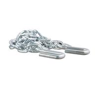CURT 80010 48-Inch Trailer Safety Chain with 3/8-In S-Hooks, 2,000 lbs Break Strength