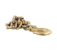 CURT 80316 35-Inch Trailer Safety Chain with 3/8-In Clevis Snap Hook, 24,000 lbs Break Strength