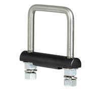 CURT Anti-Rattle Hitch Clamp Tightener for 2-Inch Receiver, Hollow or Solid Shanks, Stainless Steel - 45367