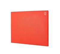 CURTA Cutting Boards for Kitchen, 30" x 18" x 0.5" Red Color Coded Plastic Commercial Chopping Board with Anti Slip Surface Dishwasher Safe