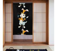 Curtain 2 Pieces Spliced 34x56in YYHWHJDE Rabbit Holding A Magic Hat Pattern for Most Doors, Perfect for Hanging Between Rooms, on Walls