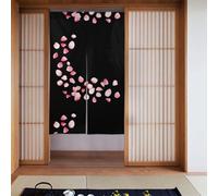Curtain 2 Pieces Spliced 34x56in YYHWHJDE Scattered Rose Petals Pattern for Most Doors, Perfect for Hanging Between Rooms, on Walls