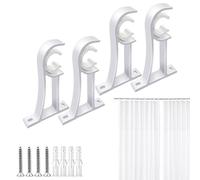 Curtain Bracket - Curtain Curtain Rod Solder | Dick Aluminum Curtain Rodder | Drapery Rod Bracets | Drapery Rod Bracket | Cabinet Platform and Platform Assembly
