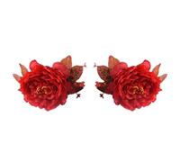 Curtain Clip Decoration Living Room Bedroom Rose Flower Tie Backs Home Tieback Holder Panel Decorative Rose Tiebacks
