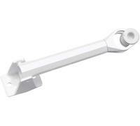 Curtain Cord Tensioner, Cord Tensioning Safety Device for Loose Hanging Cords on Curtain Tracks and Blinds, Plastic, White