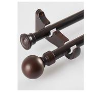 Curtain Double Tracks Roman Rod Wall Mount Curtain Rail Track Aluminum Alloy Heavy-Duty Rails Room Divider Curtain Track(Color4,100cm/39.3'')