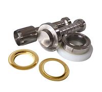 Curtain eyelets Punch Tools with 100 sets metal eyelets 40x60mm. Big Large Eyelets. None-rust (Gold, Brass)