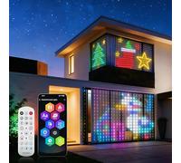 Curtain Fairy Lights, 2Mx2M 400 LED Smart Curtain Lights with App & Remote Control, DIY RGB Music Sync LED Window Light, Waterproof Curtain Fairy Lights for Bedroom Party Weddings Indoor/Outdoor Decor