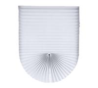 Curtain For Windows Polyester Drapes Cordless Pleated Window Shades Easy Install No Drill No Tools White Blue Black br Light Filtering Blinds 236" W x 59" H Curtain For Windows(A, 60x150x5cm)