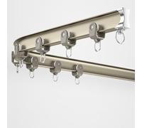 curtain rail， 3.5m Flexible Curtain Rail Ceiling Rail for Bay Windows and Shower Room Divider with Accessories,4m(9m/29.5ft)