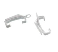 CURTAIN RAIL TRACK GLIDE GLIDER HOOKS FIT DRAPE EXTRA VALANCE LUX (pack 100)